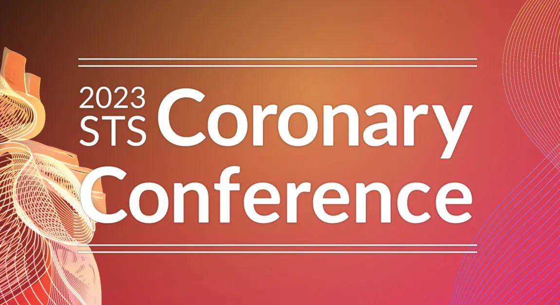 2023 STS Coronary Conference. June 3-4, Miami, Florida, USA