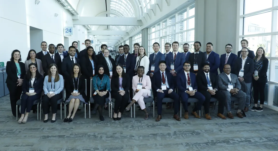 Group photo of STS scholarship winners