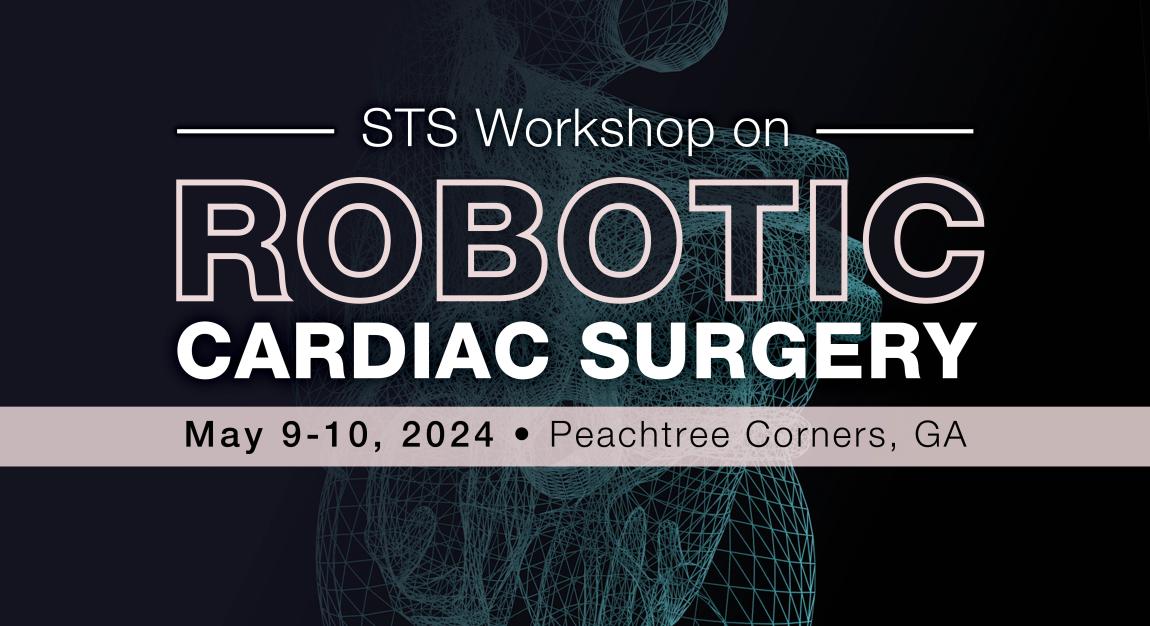 STS Workshop on Robotic Cardiac Surgery Header