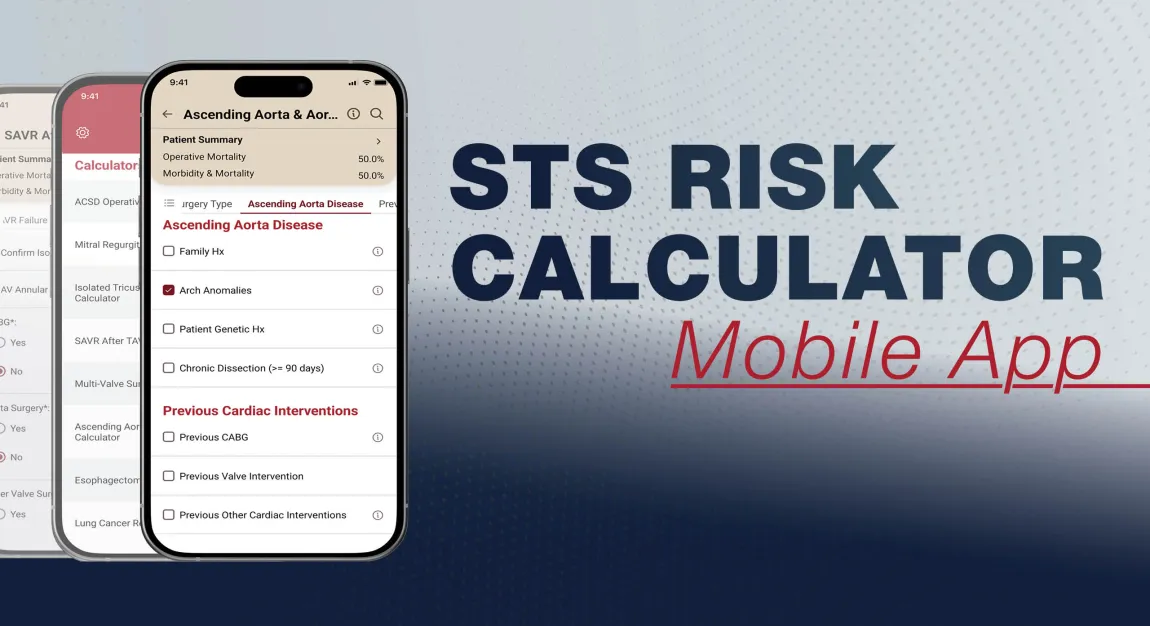 STS Risk Calculator Mobile App