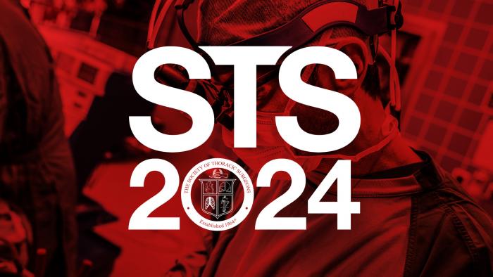 STS 2024 - The 60th Annual Meeting of the Society of Thoracic Surgeons. January 27-29, 2024, San Antonio, Texas