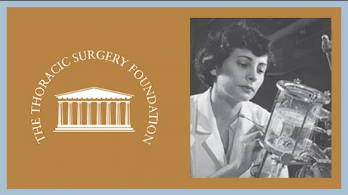 TSF logo and photo of Dr. Nina Braunwald