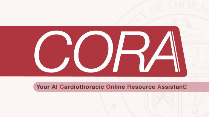 CORA: Cardiothoracic Online Resource Assistant