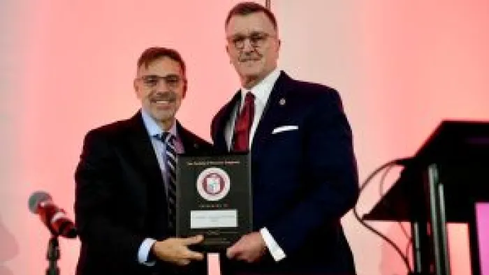 Dr. MacGillivray, Distinguished Service Award winner