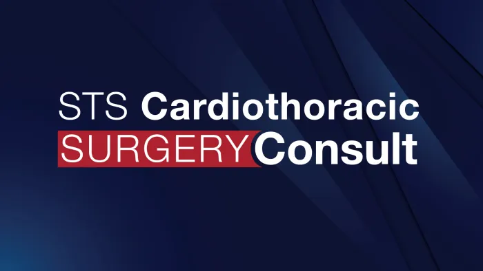 STS Cardiothoracic Surgery Consult