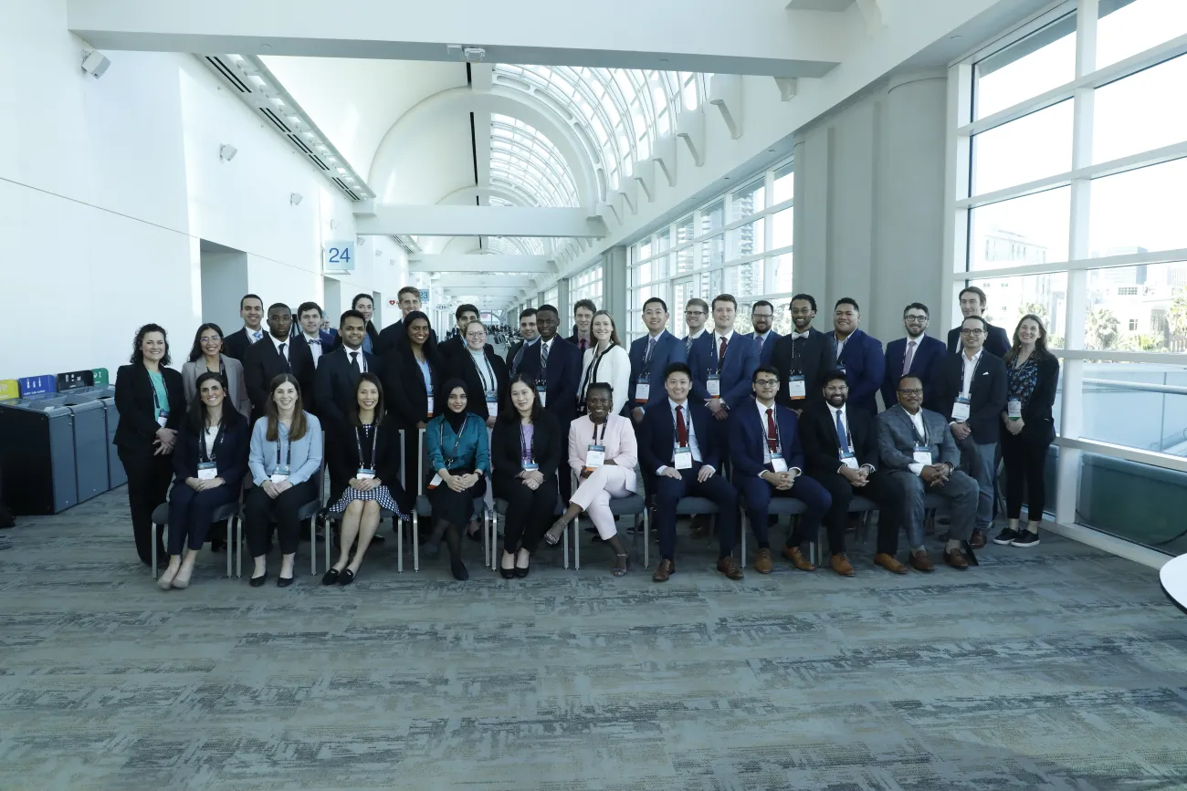 Group photo of STS scholarship winners