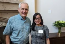 Rep. Lloyd Doggett and Dr. Dawn Hui