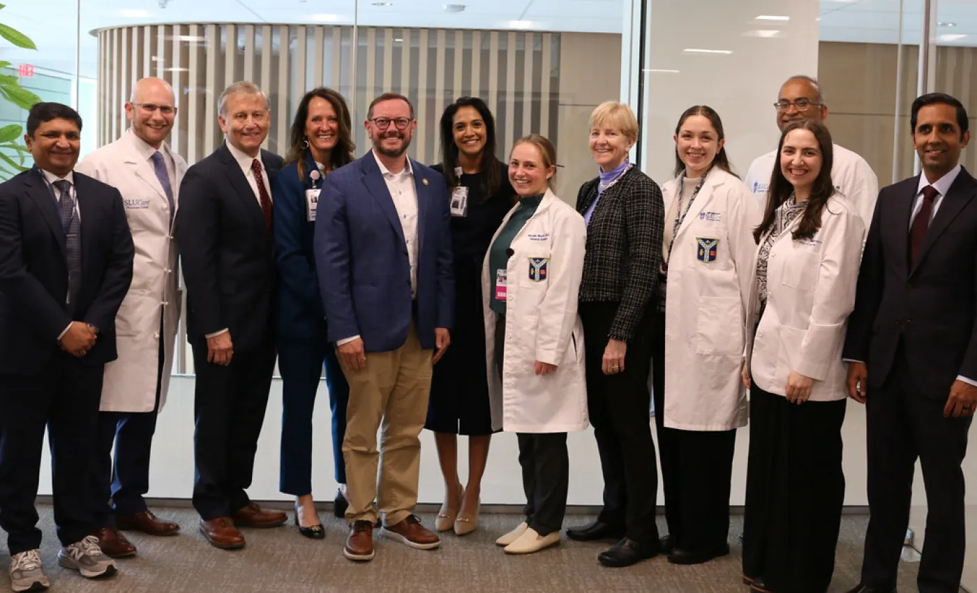 Rep. Eric Burlison visits SSM Health