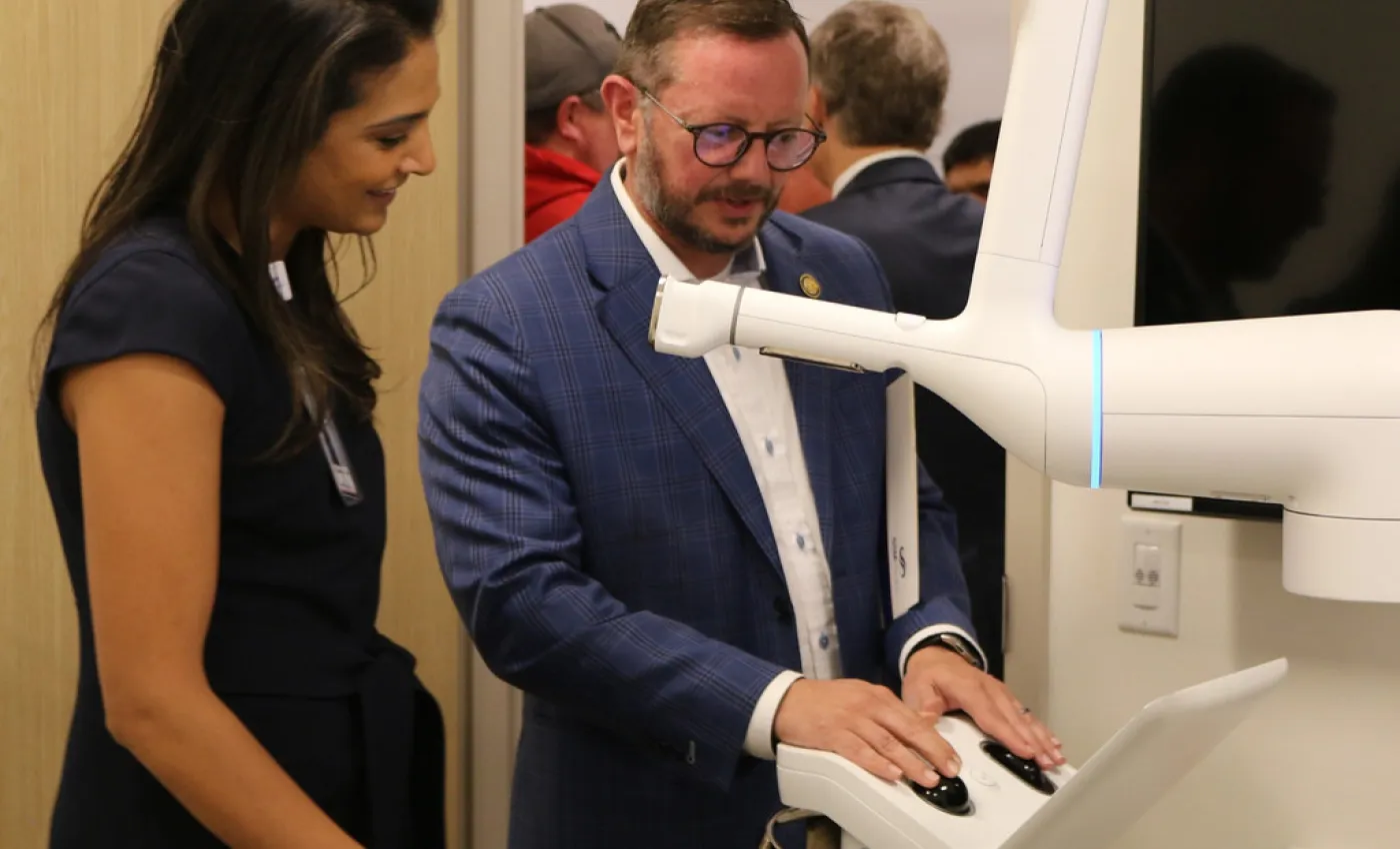 Rep. Eric Burlison visits SSM Health