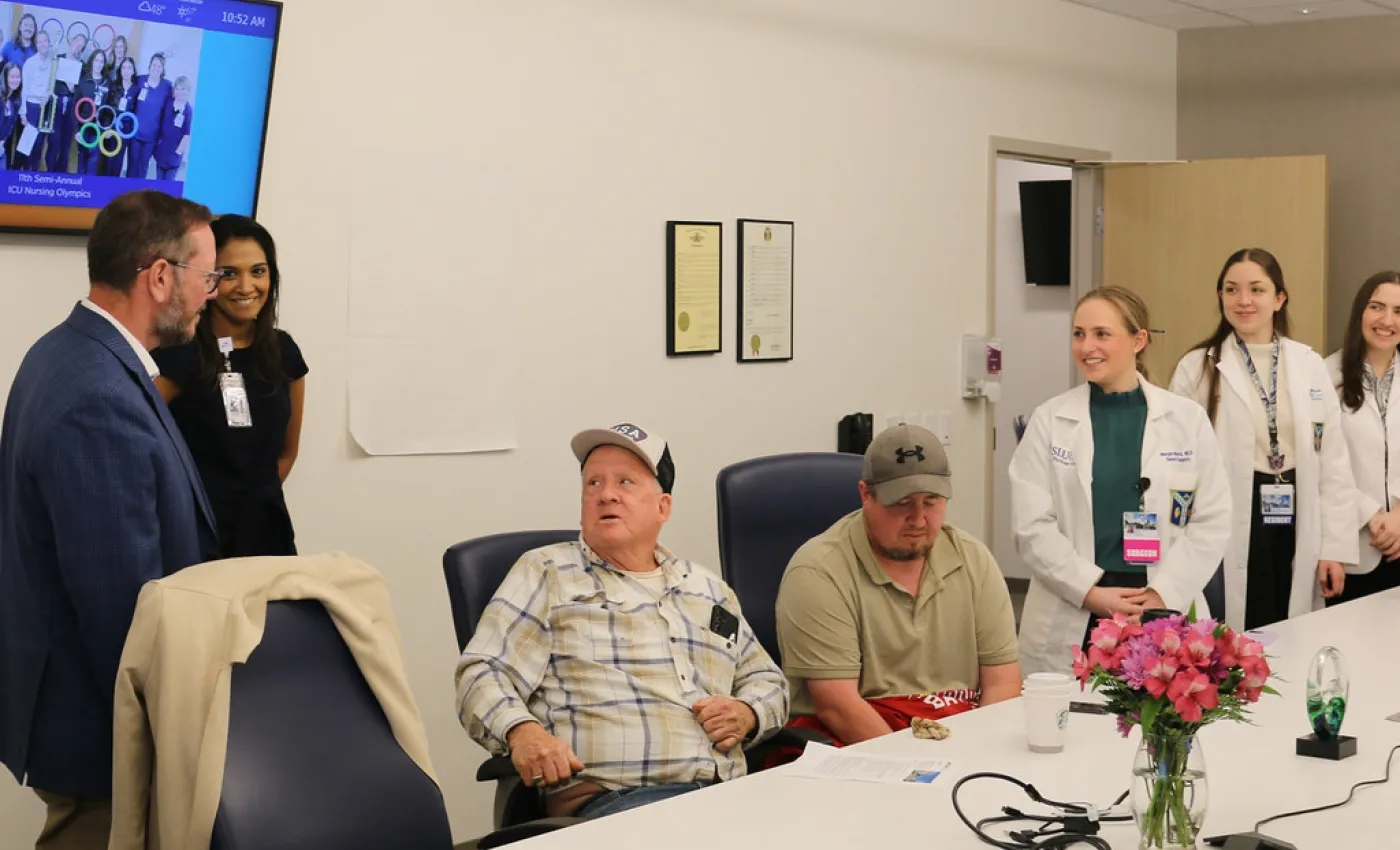 Rep. Eric Burlison visits SSM Health