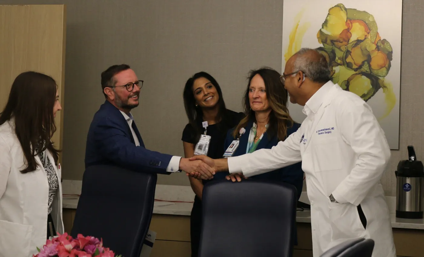 Rep. Eric Burlison visits SSM Health