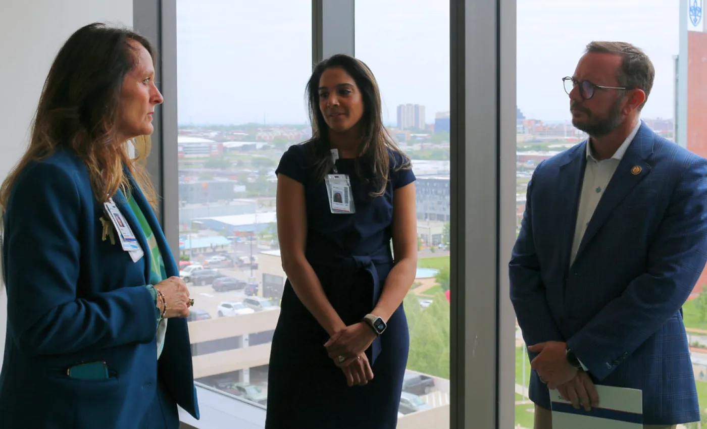 Rep. Eric Burlison visits SSM Health