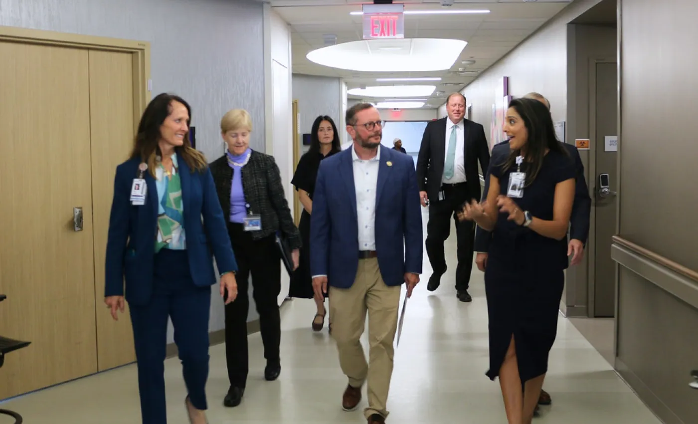 Rep. Eric Burlison visits SSM Health